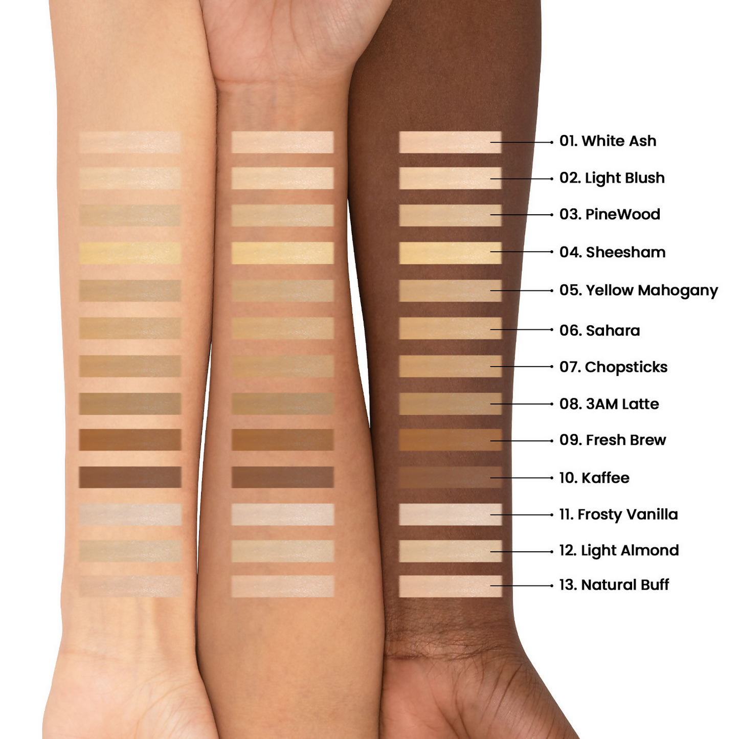 PAC Studio Hd Concealer - Sheesham - Distacart