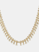 Thumbnail for Nuyug 22K Gold-Plated Kundan & Pearl Studded Matha Patti Head Jewellery