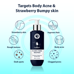 Thumbnail for Dermistry 5% AHA 2% BHA Exfoliating D Tan Detan Acne Removal Body Wash For Oily All and Strawberry Skin - Distacart