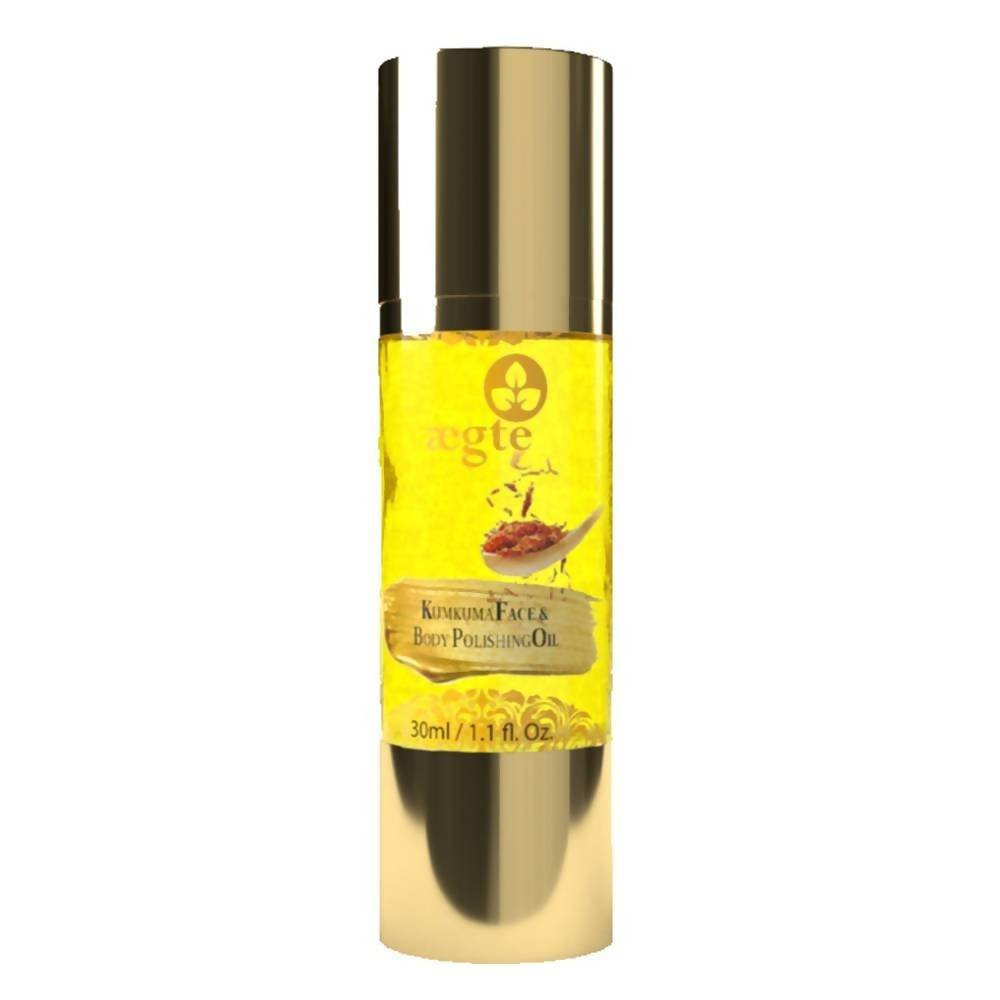 Aegte Ultra Luxurious Kumkuma Face & Body Polishing Oil ingredients
