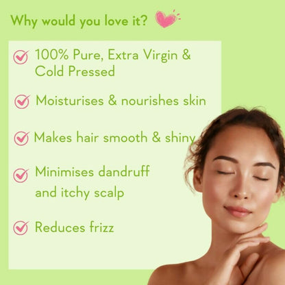 Wishcare 100% Pure Cold Pressed Castor Oil & Olive Oil Combo - Distacart