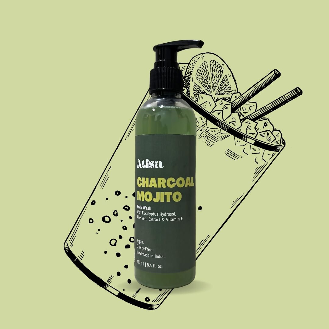 Atisa Charcoal Mojito Body Wash - Distacart