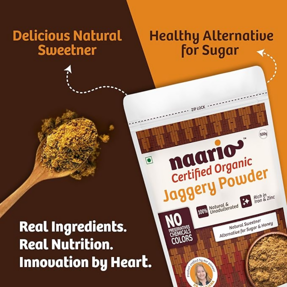Naario Organic Jaggery Powder - Dista