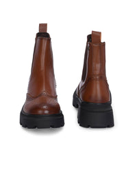 Thumbnail for Delize Women Block-heeled Chelsea Boots