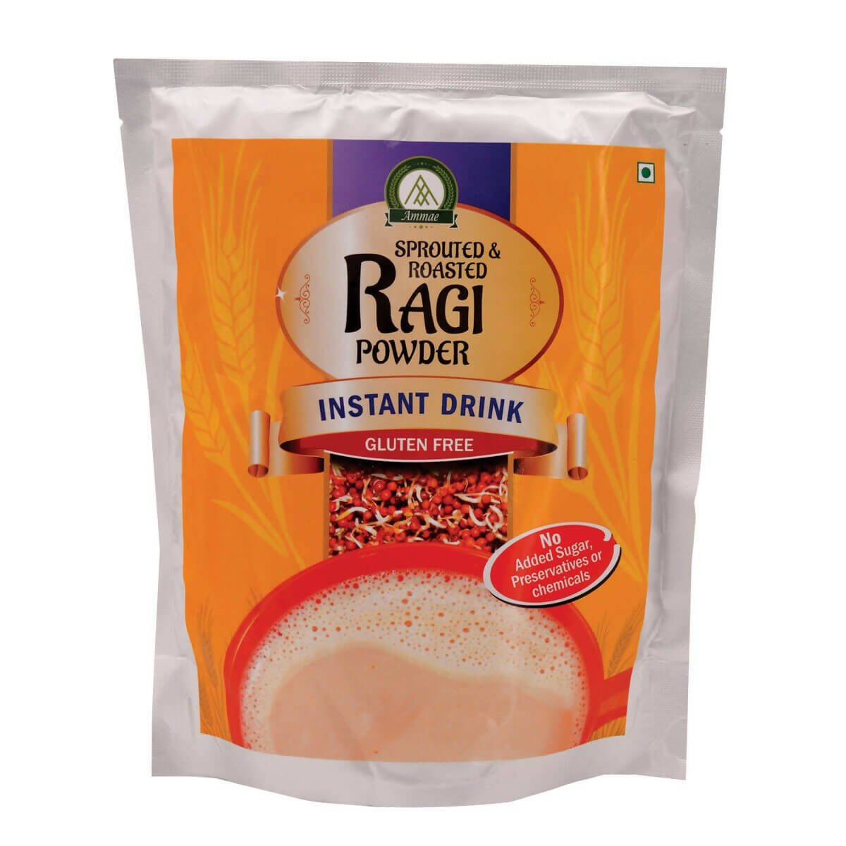 Ammae Sprouted and Roasted Ragi Powder Instant Mix - Distacart