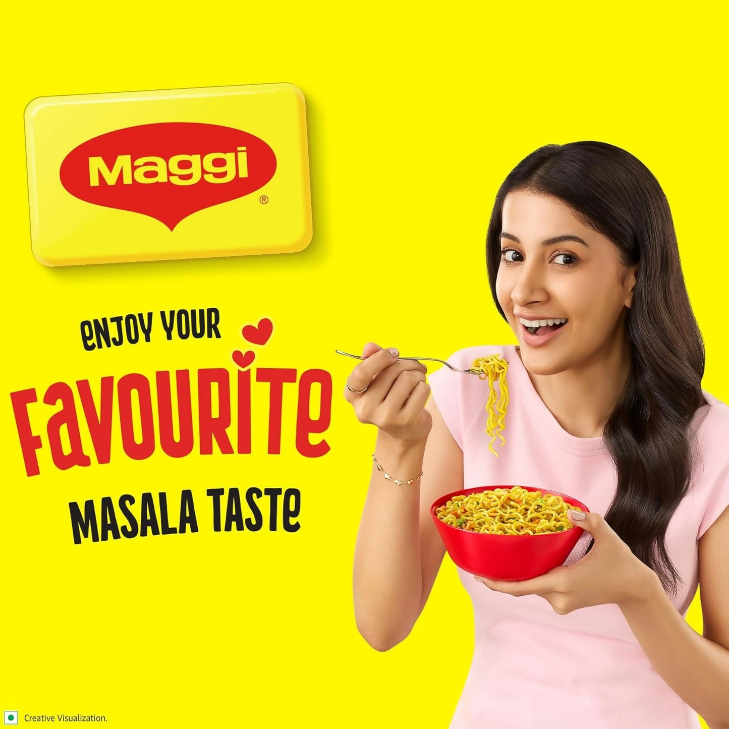 Maggi 2-Minute Instant Noodles, Favourite Masala Taste - Dista