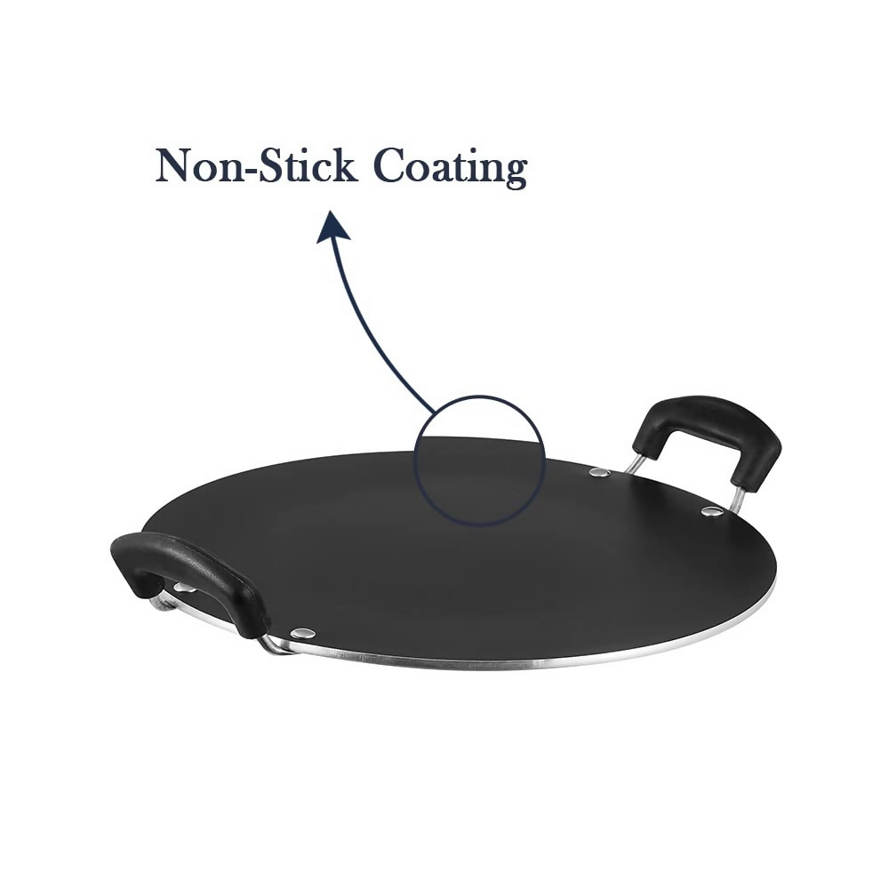 Vinod Zest Aluminium Non Stick Pathri Tawa - Dista