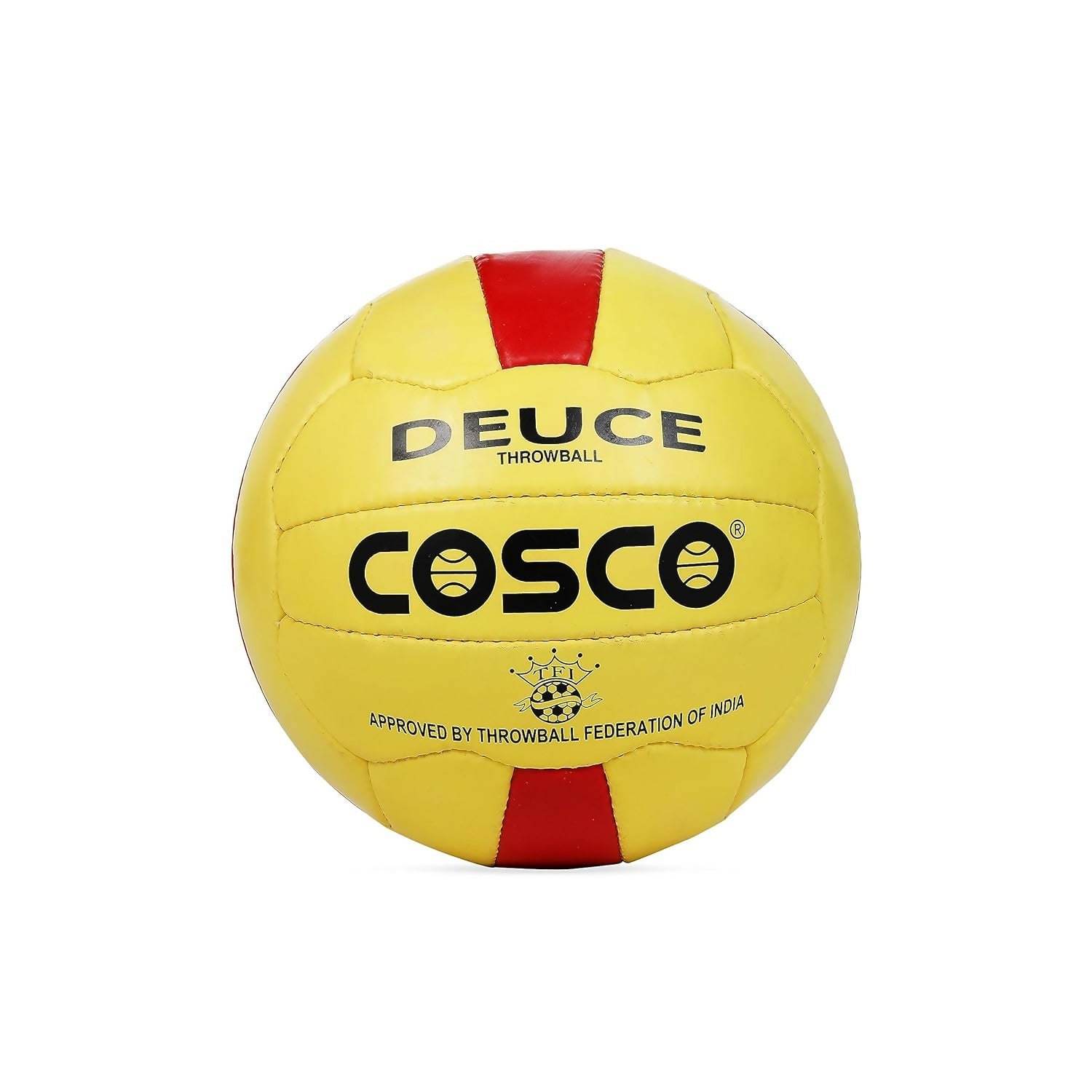 Cosco Synthetic Deuce Throw Balls (Size 5) Volleyball Red - Distacart