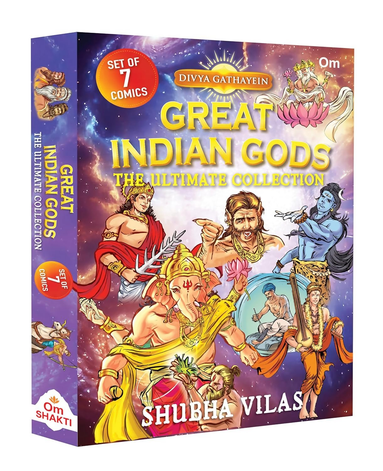 Great Indian Gods: The Ultimate Collection - Om Books - Dista
