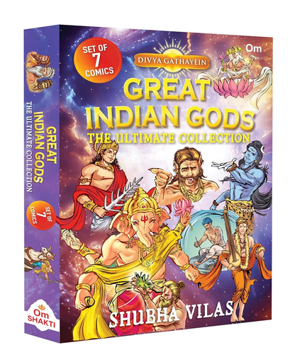 Great Indian Gods: The Ultimate Collection - Om Books - Dista