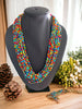 Inhanns Handmade Beaded Multilayer Necklace, 20 Layers - Multi Colour - Distacart