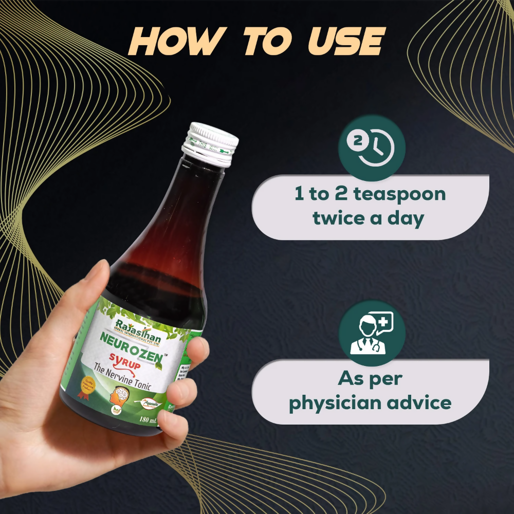 Rajasthan Herbals Neurozen Syrup - Distacart
