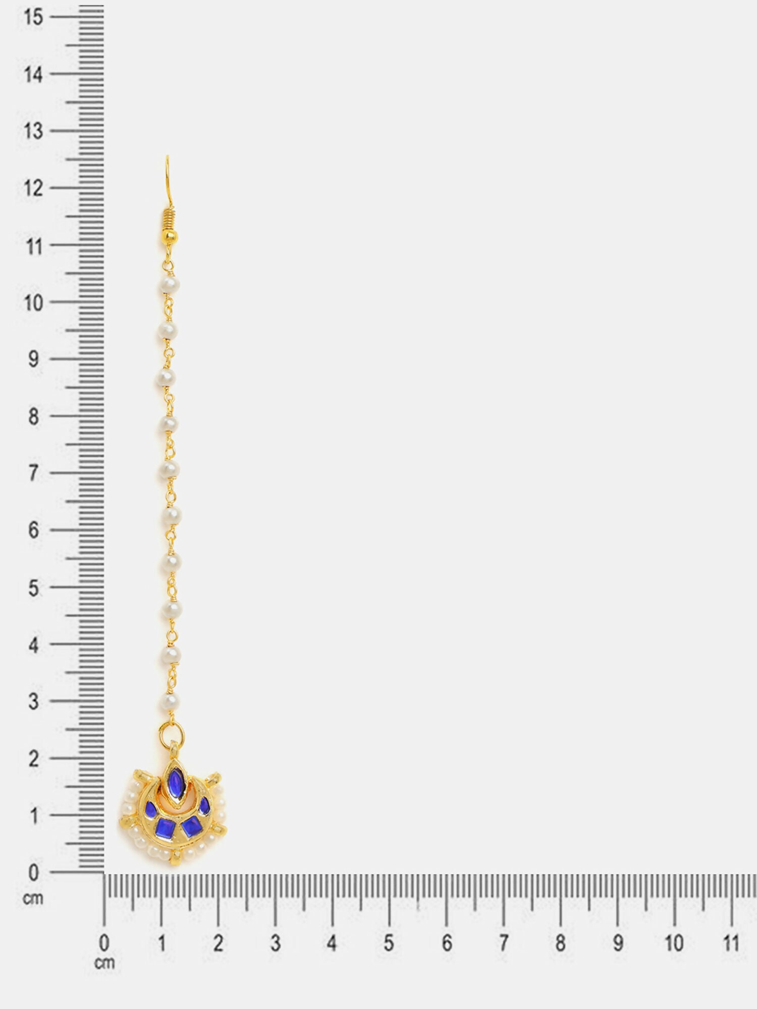 Ruby Raang Virasat Jewels Maang Tikka - Distacart