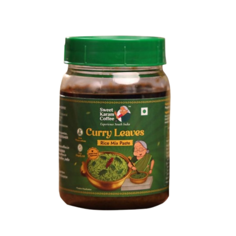 Sweet Karam Coffee Curry Leaves Rice Mix Paste (Ready in Minutes)