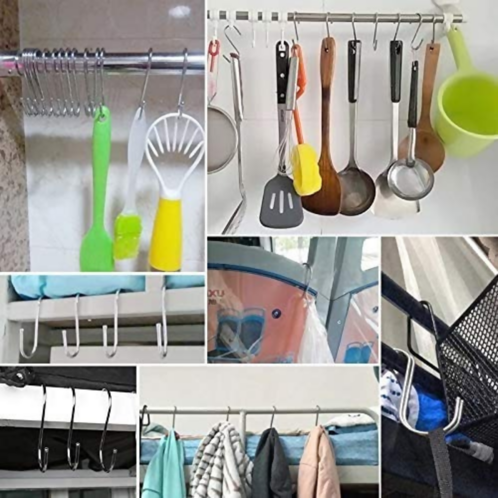COIR GARDEN Stainless Steel S Shaped Heavy Duty Hook