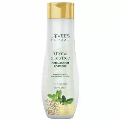 Jovees Thyme & Tea Tree Anti Dandruff Shampoo For All Hair Types - Distacart