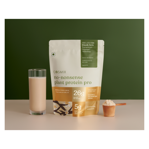 Cosmix no nonsense Plant Protein Pro Kerala Vanilla Bean