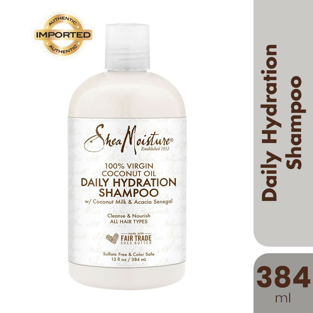 Shea Moisture 100% Virgin Coconut Oil Daily Hydration Shampoo - Distacart