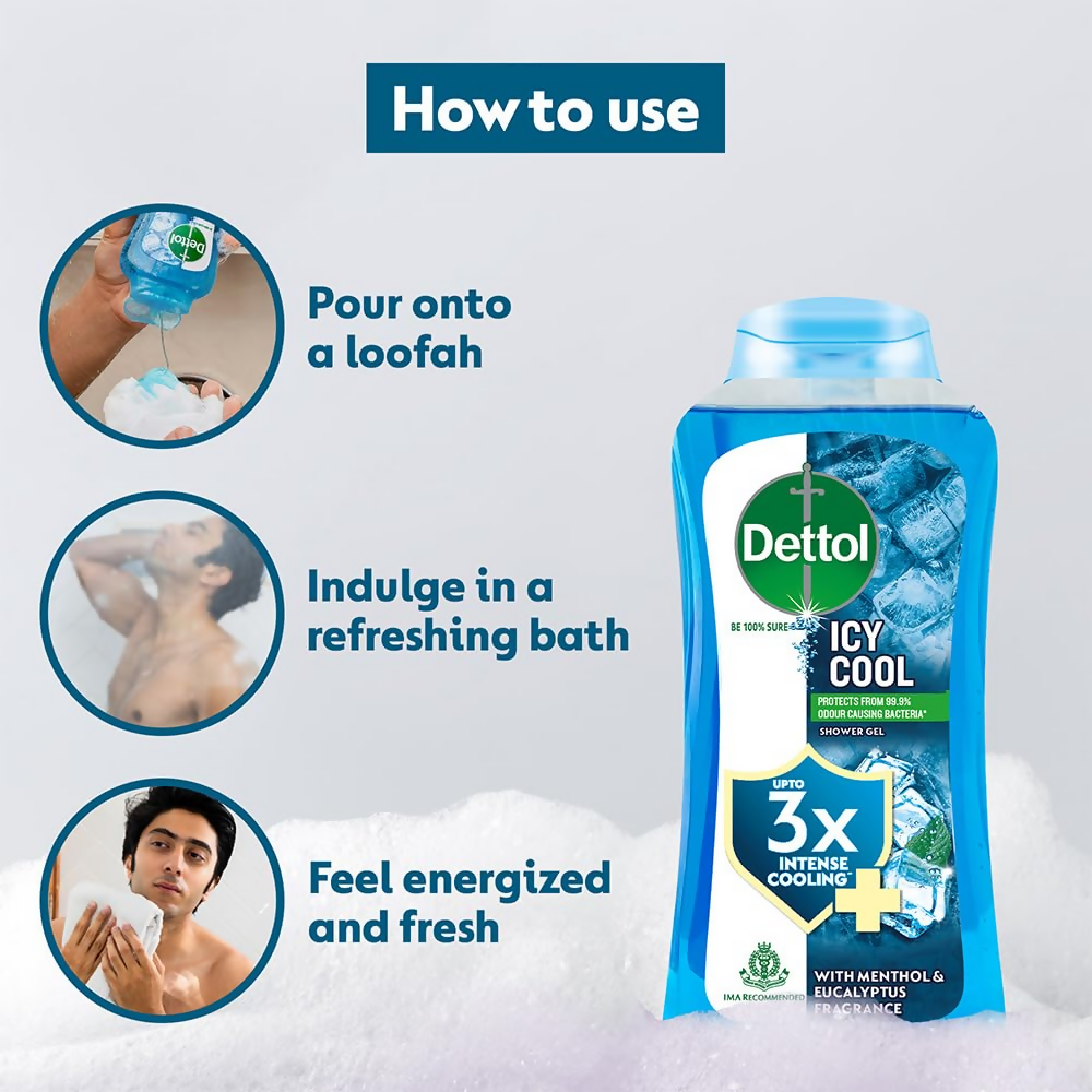 Dettol Body Wash and Shower Gel - Cool - Distacart