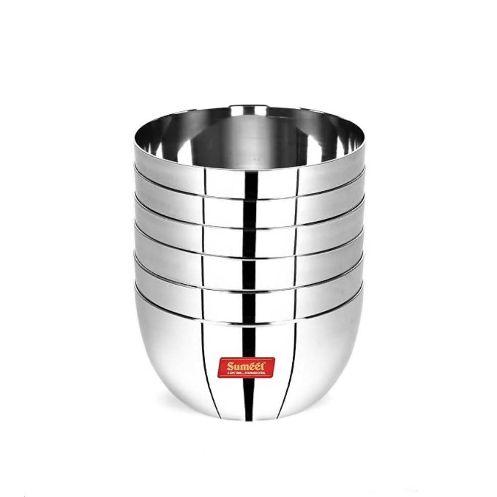 Sumeet Stainless Steel SoLid Apple Bowl - Dista