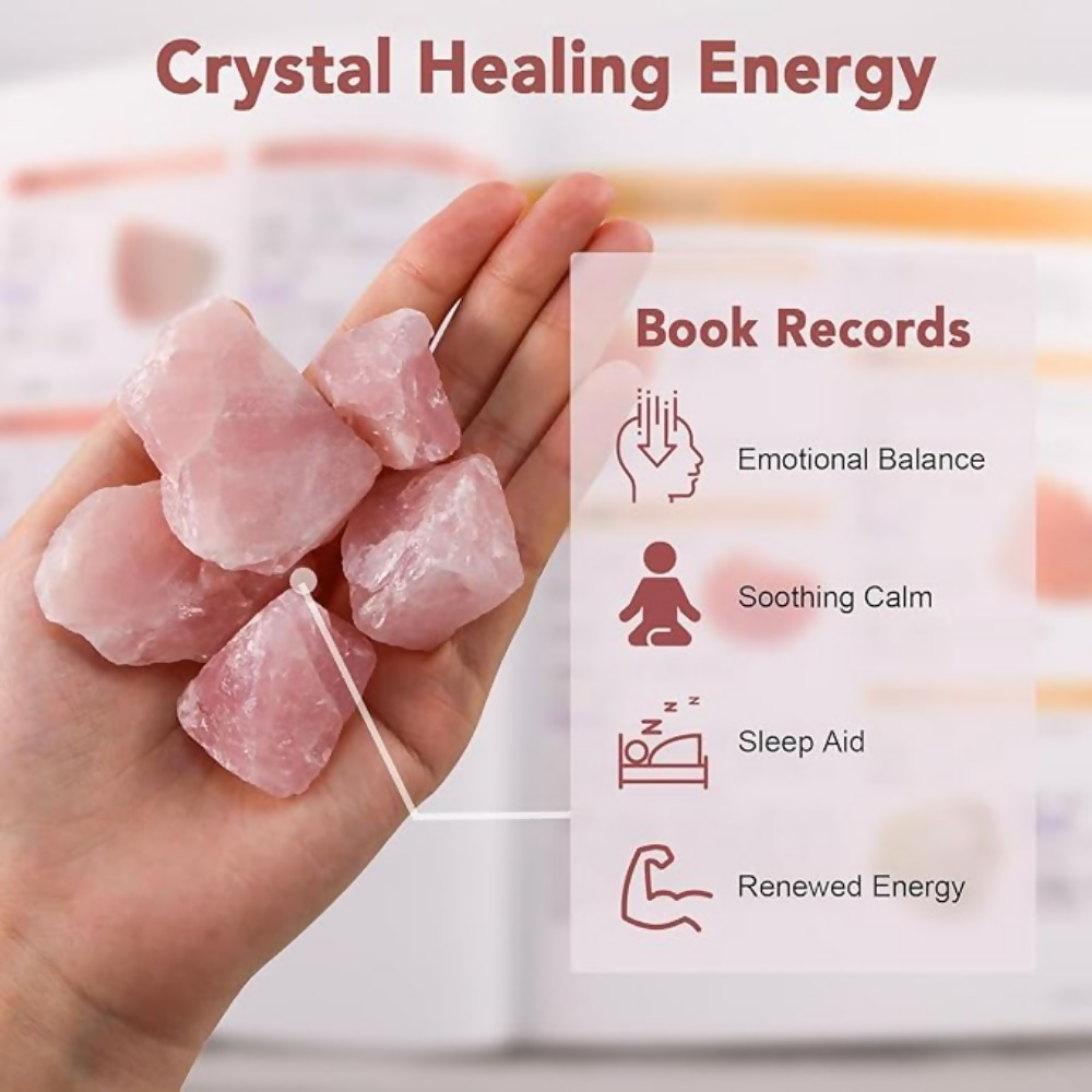 Bronson Professional Rose Quartz Gua Sha Face Massage Tool - Dista