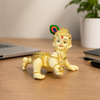 Gold Art India Laddu Gopal Idol Gold Plated Off-White - Dista