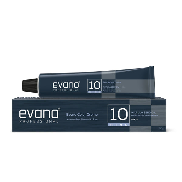 Evano Professional Beard Color For Men-Natural Black - Distacart