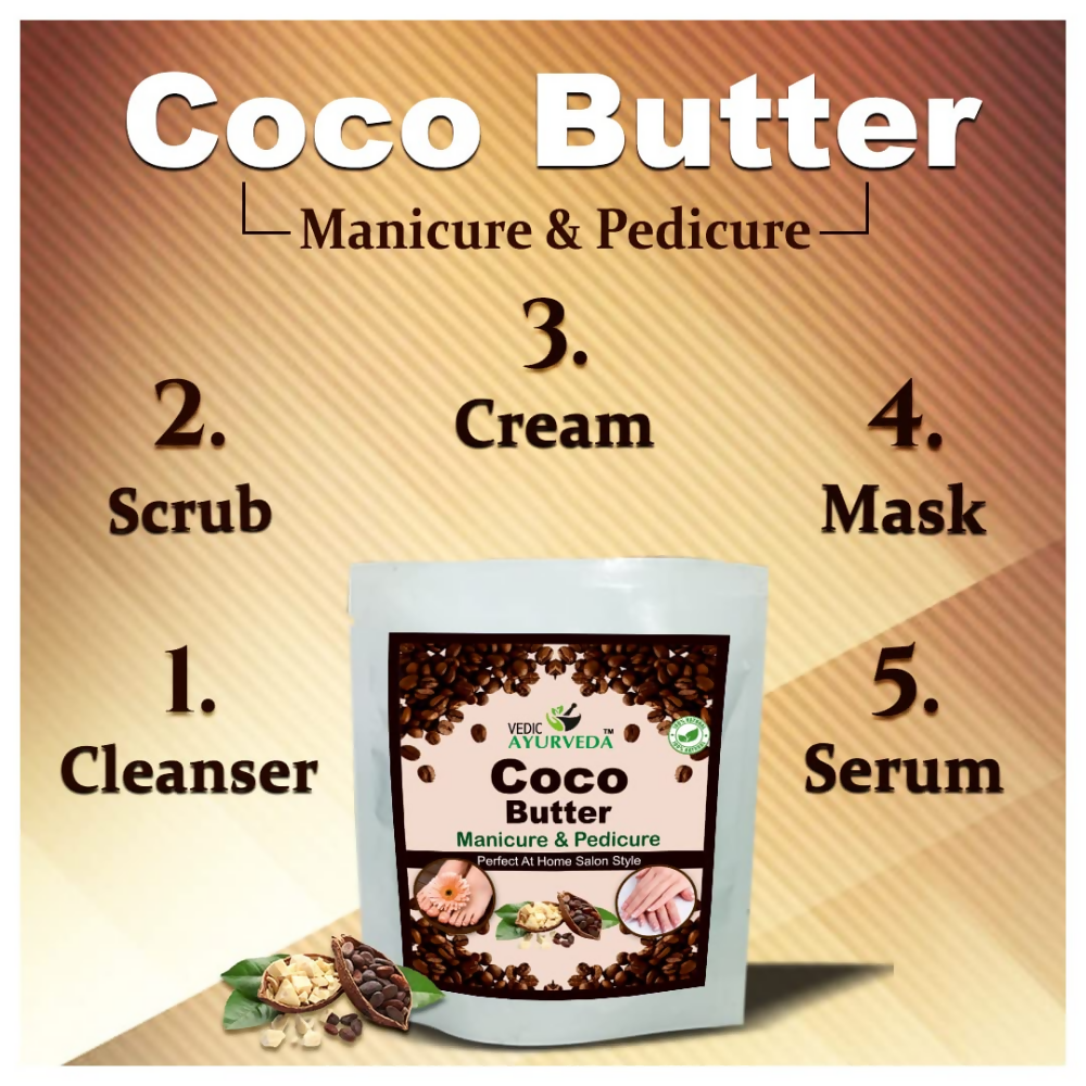 VedicAyurveda Coco Butter Manicure & Pedicure kit - Dista