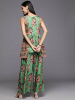 Thumbnail for Ahalyaa Women's Traditional Wear Co-ods - Green - Distacart