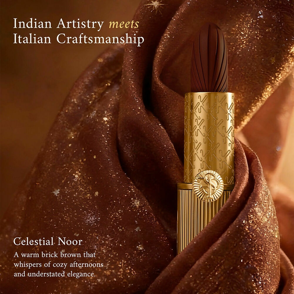 Kay Beauty x Falguni Shane Peacock Luxe Matte Lipstick - Celestial Noor - Distacart