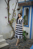 Aayaa Designer Printed One Piece Dress - Multi Color - Distacart