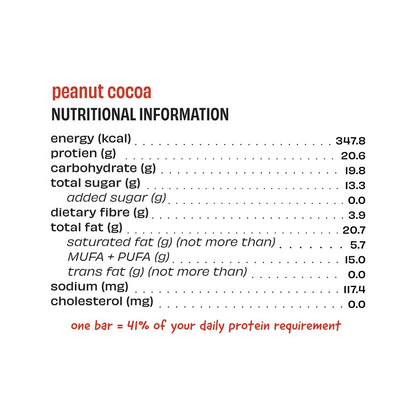 The Whole Truth High Protein Peanut Cocoa Protein Bar - Distacart