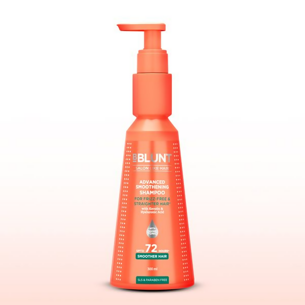 BBlunt Advanced Smoothening Shampoo with Keratin & Hyaluronic Acid - Distacart