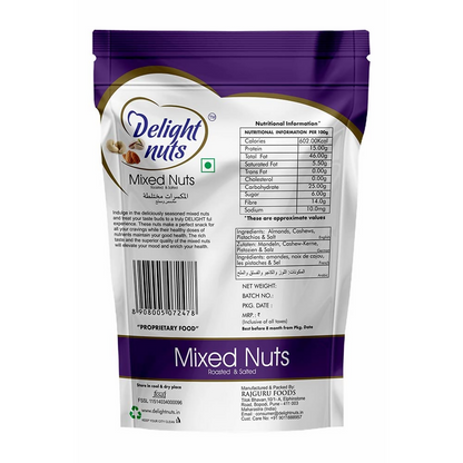 Delight nuts Mixed Nuts Roasted & Salted - Dista