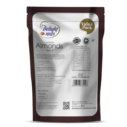 Delight nuts California Almonds Natural - Dista