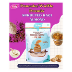 Thumbnail for Vedas Kitchen Sprouted Ragi Almond Waffle/Pancake Premix
