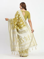 Thumbnail for Astita Linen Cotton Purple Saree