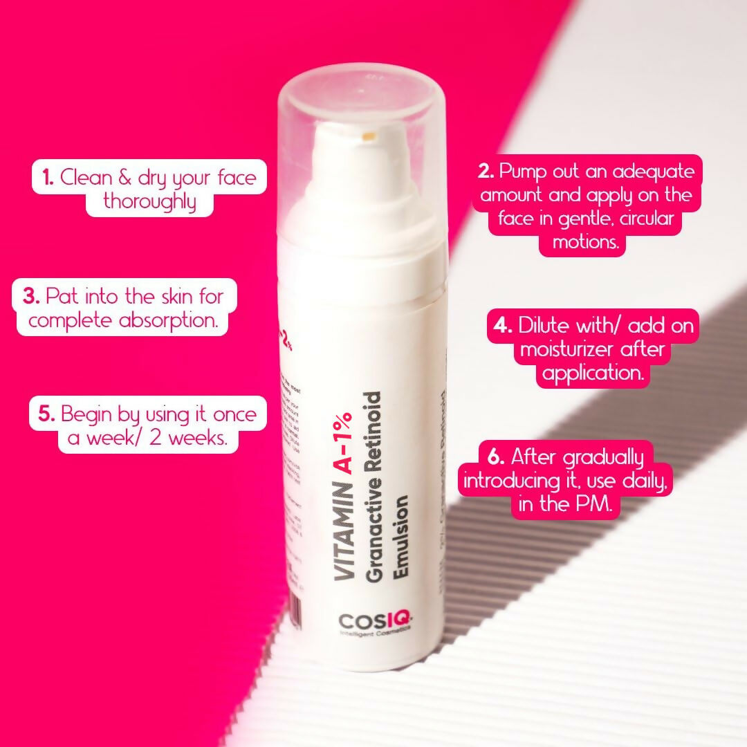 Cos-IQ Vitamin A-1% Granactive Retinoid Emulsion