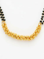 Thumbnail for NVR Women Gold Plated Black Beaded Mangalsutra - Distacart