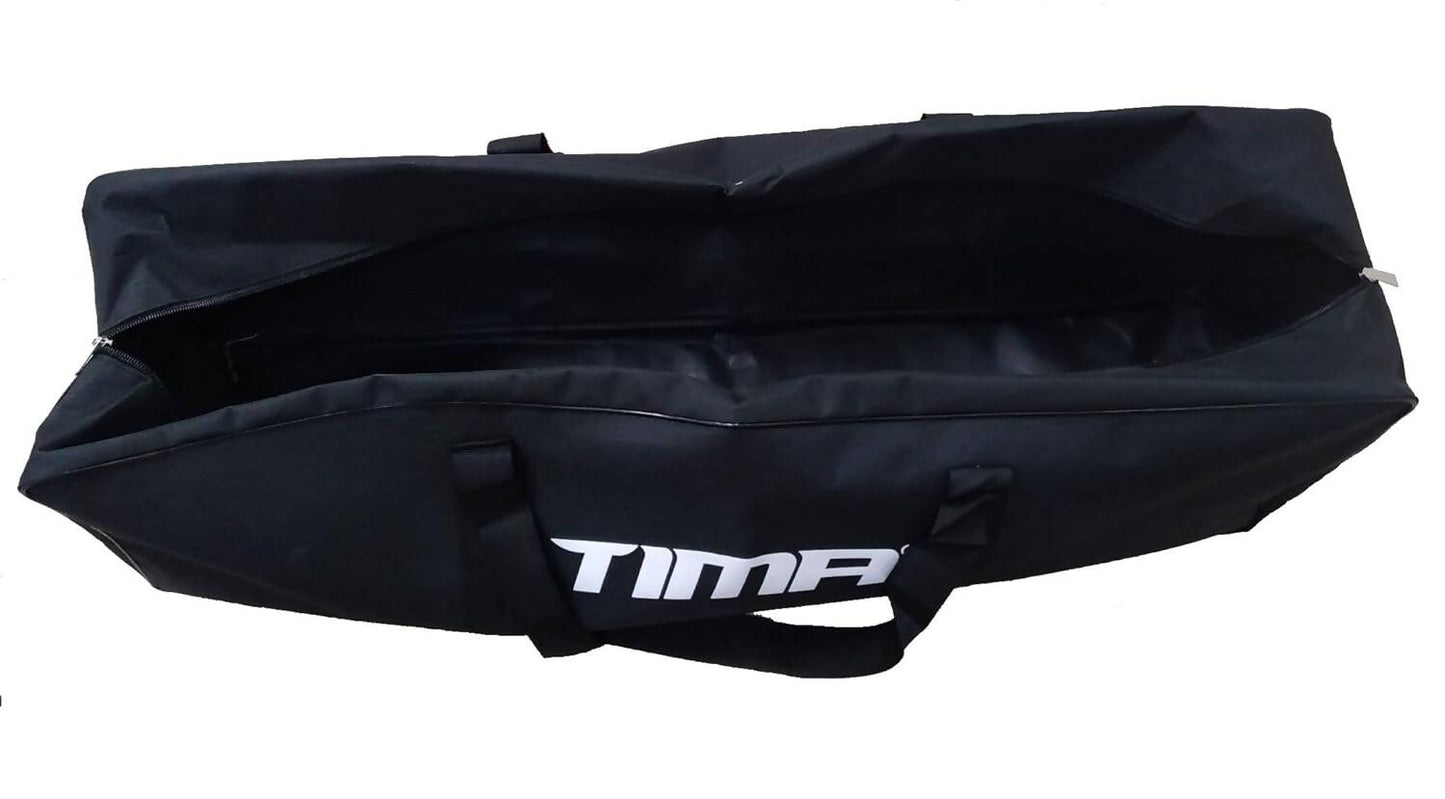 Tima Polyester, Rayon Team And Individual Cricket Kit Bag (Black) - Distacart