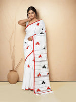 Thumbnail for Joban Fashion Multicolor Cotton Applic Saree - Dista