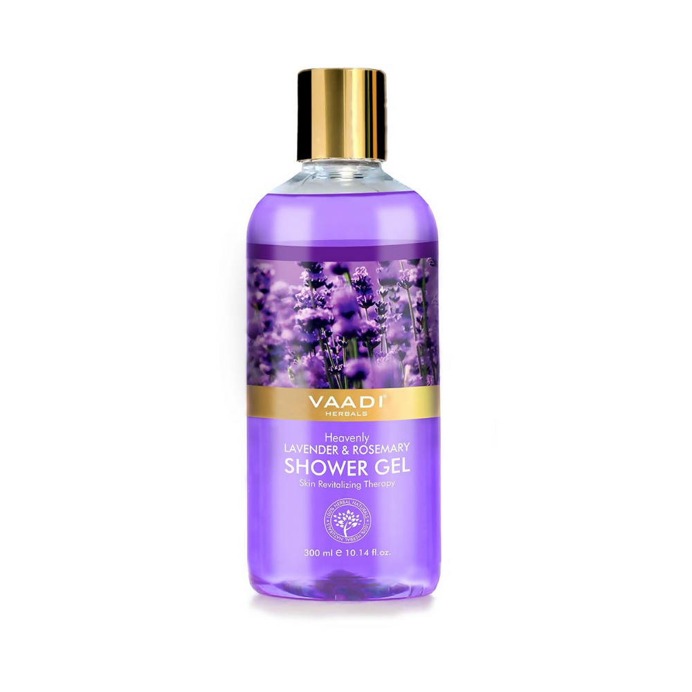 Vaadi Herbals Shower Gel - Heavenly Lavender and Rosemary