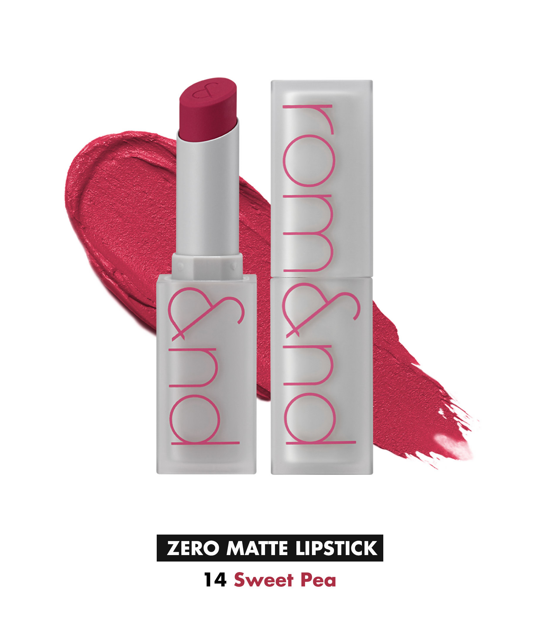 Rom&nd Zero Matte Lipstick - 14 Sweet Pea - Distacart