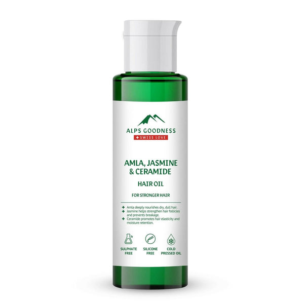 Alps Goodness Amla, Jasmine & Ceramide Hair Oil - Distacart