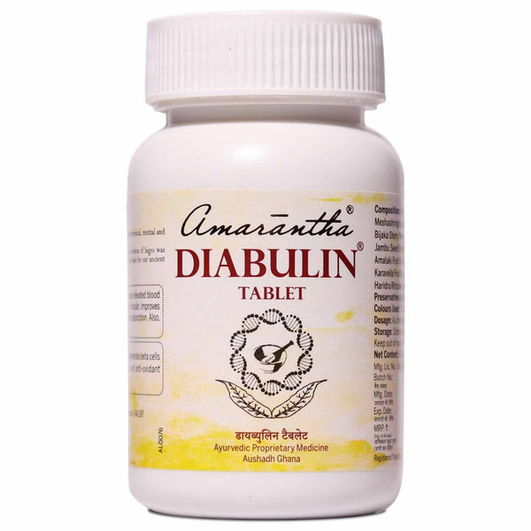 Amarantha Ayurvedic Diabulin Tablet - Distacart