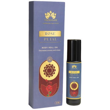 Vrinda Rose Aromatic Oil Roll On - Dista