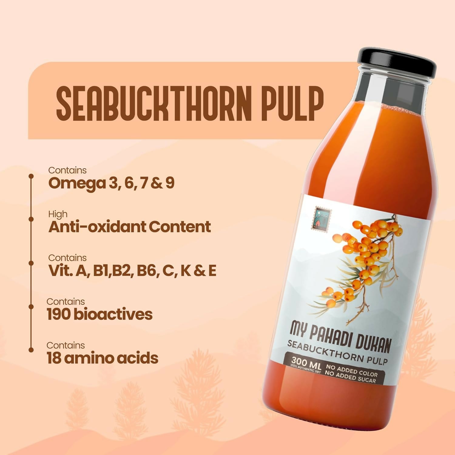 My Pahadi Dukan Himalayan Sea Buckthorn Pulp - Distacart