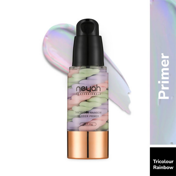 Neyah Tricolor Rainbow Barrier Primer - White - Distacart