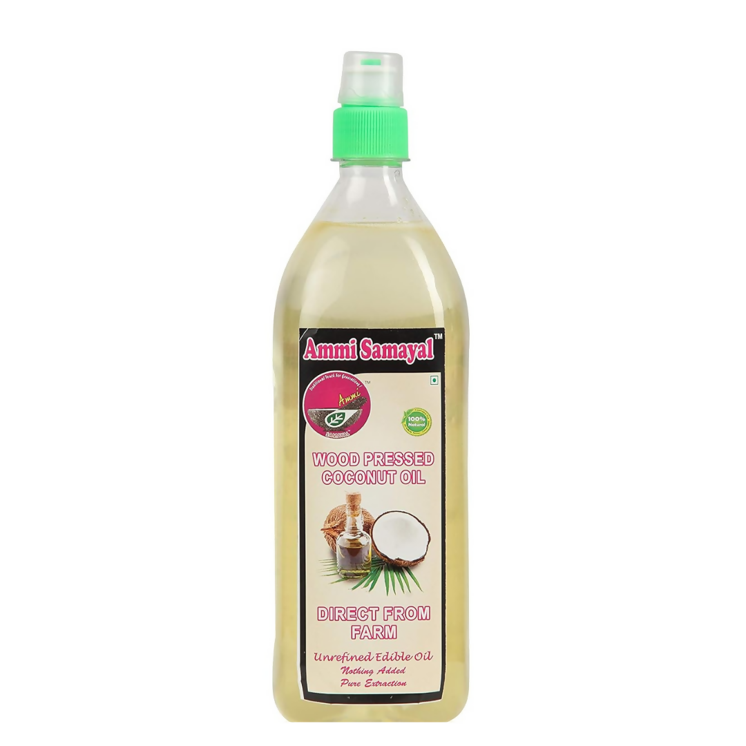 Ammi Samayal Wood Cold Pressed Coconut Oil - Distacart