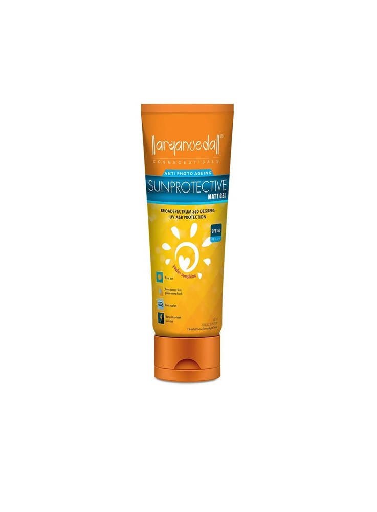 Aaryanveda Anti Photo Ageing Sunprotective Matte Gel (SPF-50)